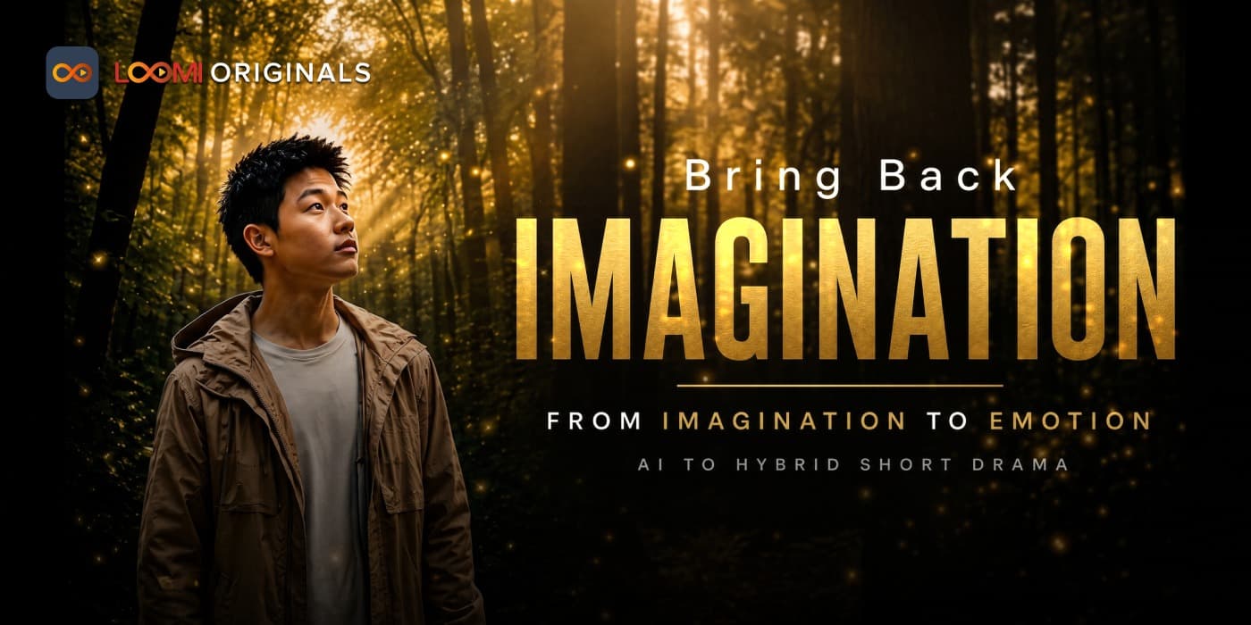 Loomi Originals Launches First Hybrid AI Drama, Bring Back Imagination